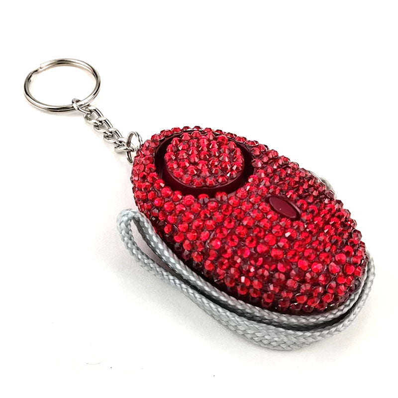 Wholesale Multifunctional Diamond Encrusted Plastic Keychain