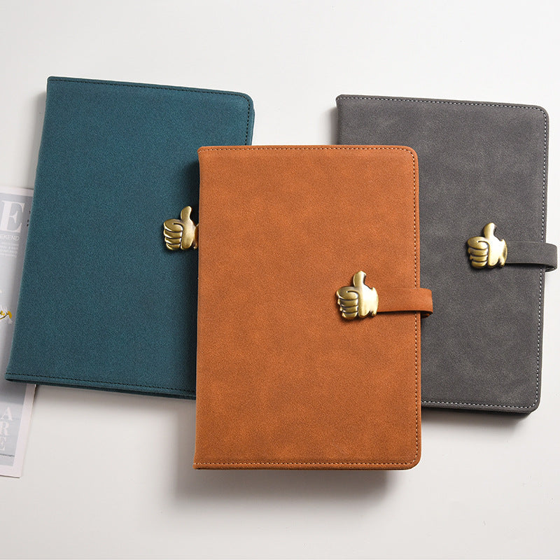 Wholesale Faux Leather Minimalist Lamb Retro Notebook