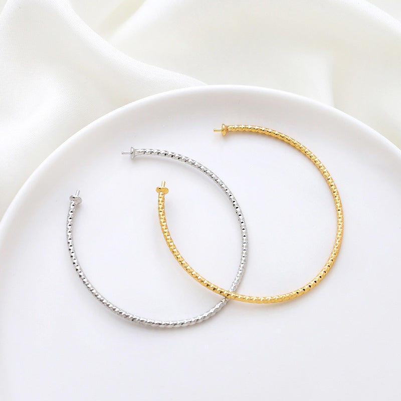 Wholesale Gold-plated Copper DIY Baroque Bracelet Accessory