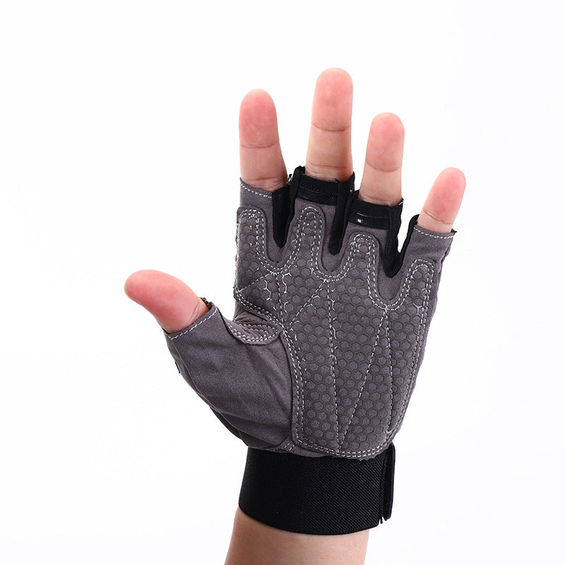 Wholesale Fitness Anti-slip Microfiber Terry Cloth Glove