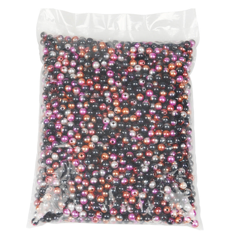 Wholesale 10mm Dual Color Gradient Beads ABS Imitation Pearl DIY Bead Accessories