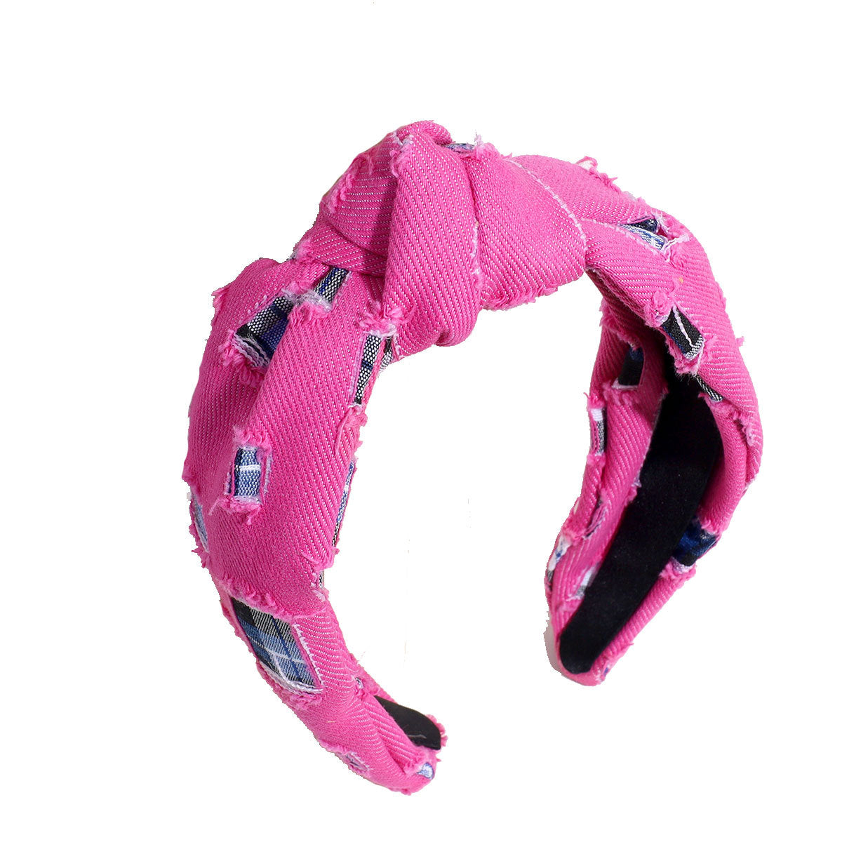 Wholesale Vintage Denim Knotted Headbands
