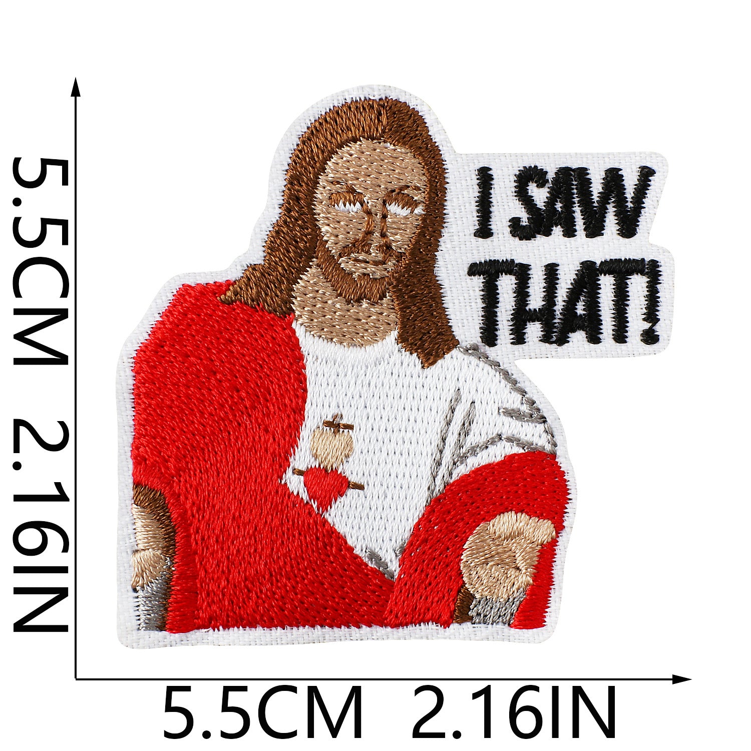 Wholesale Funny Blessing Motif Embroidery Patch European Figure Clothing Decorative Accent Resale