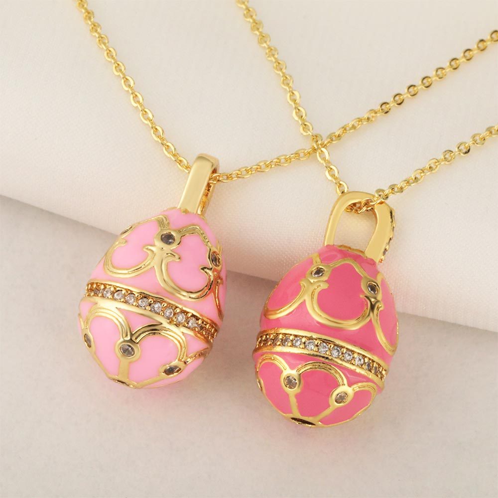 Wholesale  Easter Pendant Opable Necklace