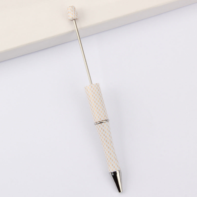 Wholesale Beadable Pens DIY for Beaded Cow Leopard Print Plastic Pen