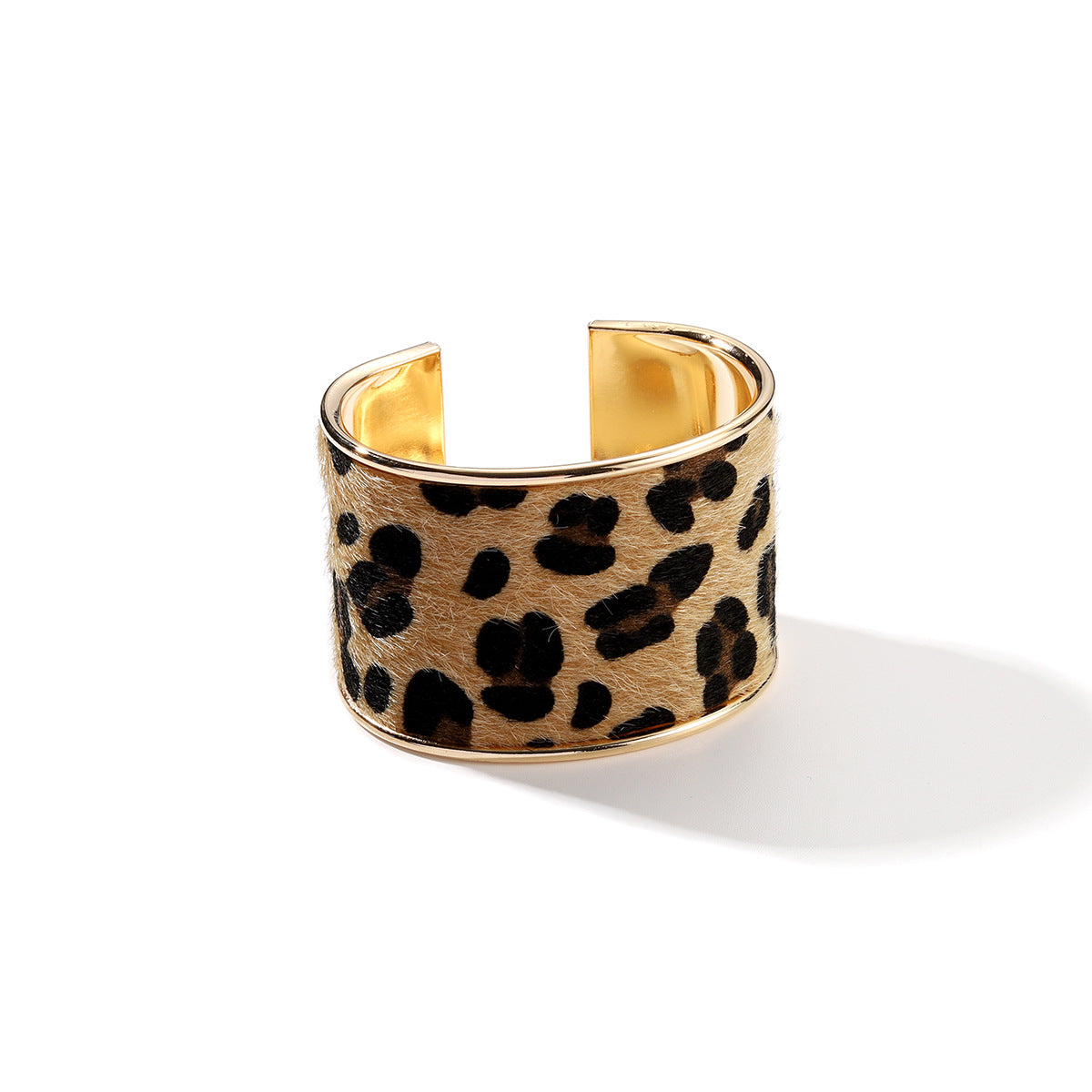 Wholesale Fashion Leopard Print Cuff Bracelet