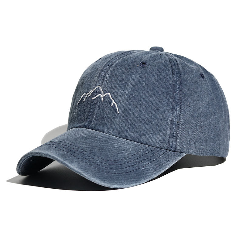 Wholesale Soft Top Embroidered Washed and Distressed Outdoor Baseball Cap