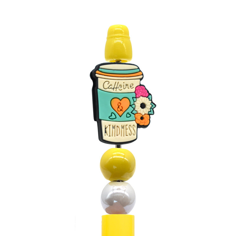 Wholesale Random  100pcs/pack Cartoon Love Mom Beads Focal Beads