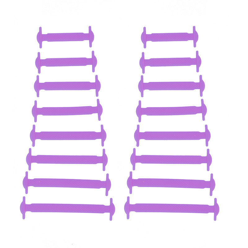 Wholesale Rainbow Sports Free Silicone Elastic Laces