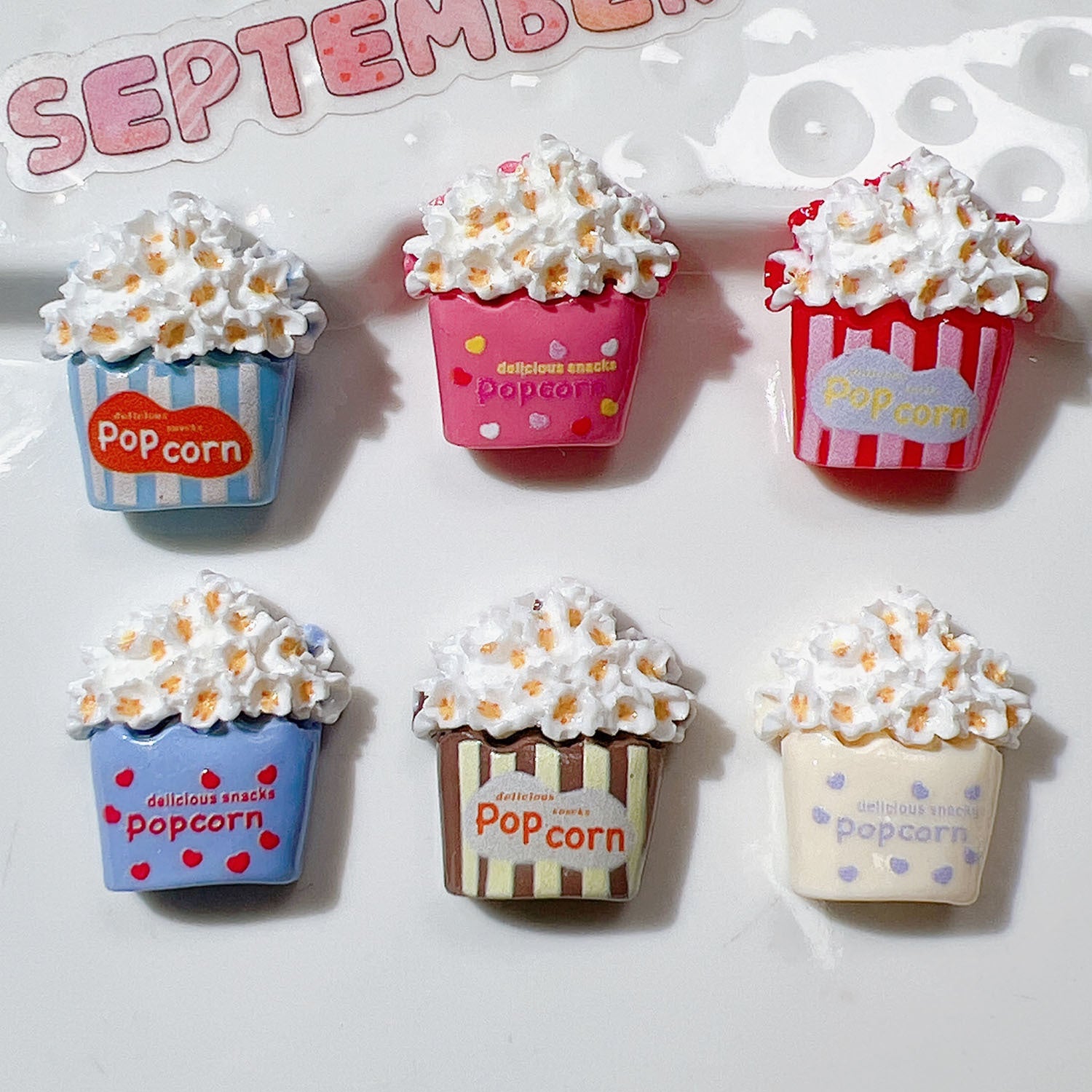 Wholesale 20pcs/pack resin accessories diy handmade material shoe flower cream glue