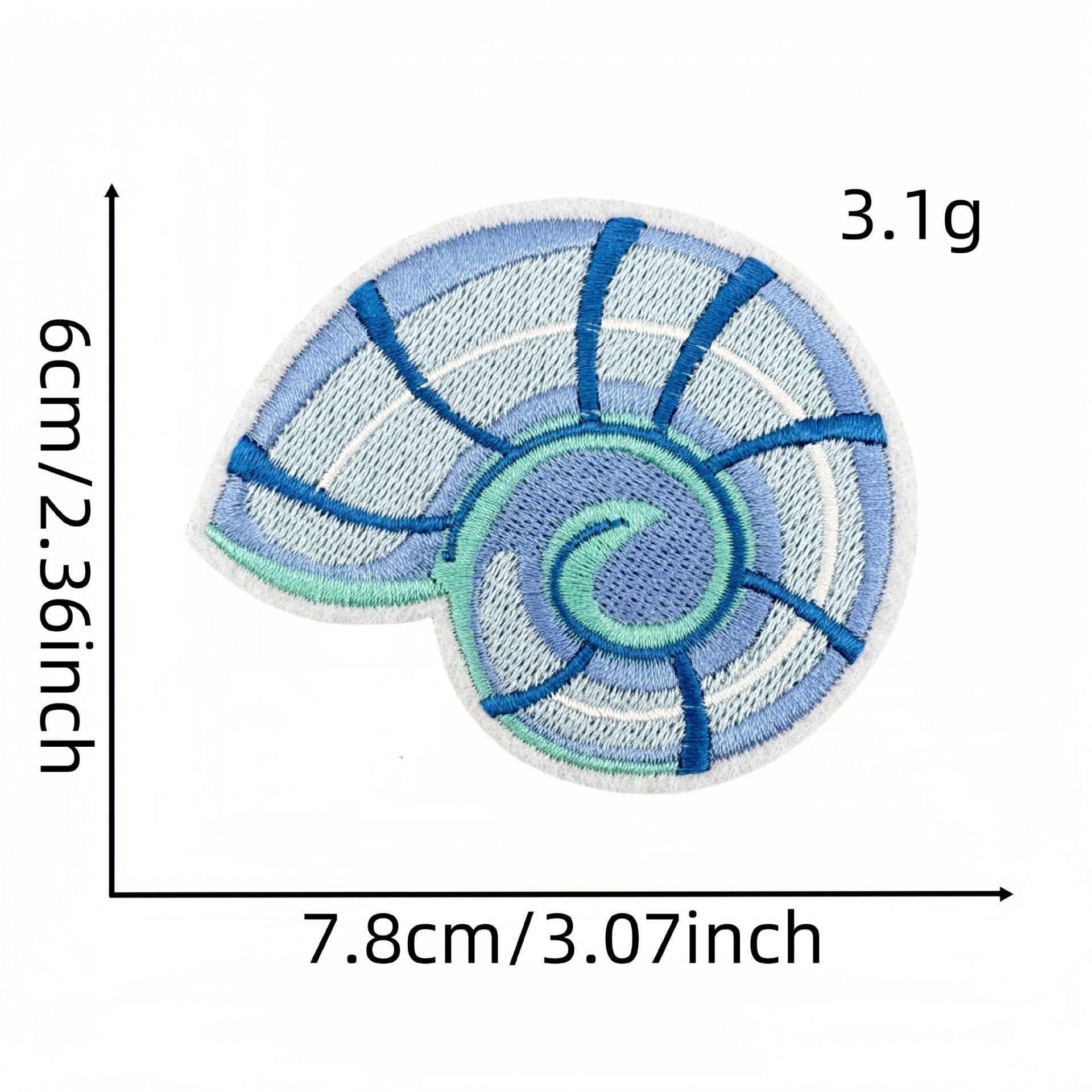 Wholesale  Cartoon Mermaid Embroidery  Summer Cloth DIY Patches