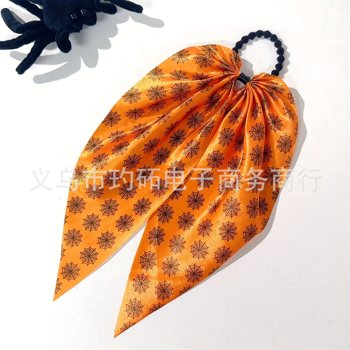 Wholesale  hair accessories ghost bat ribbon pumpkin hair ring