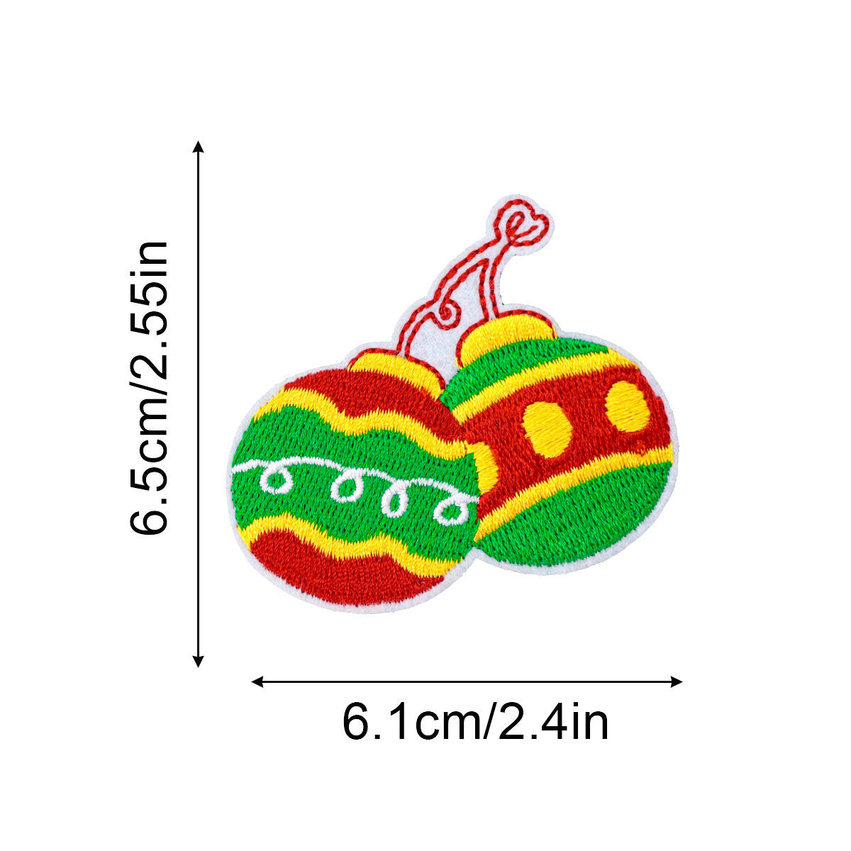 Wholesale Christmas embroidery patches