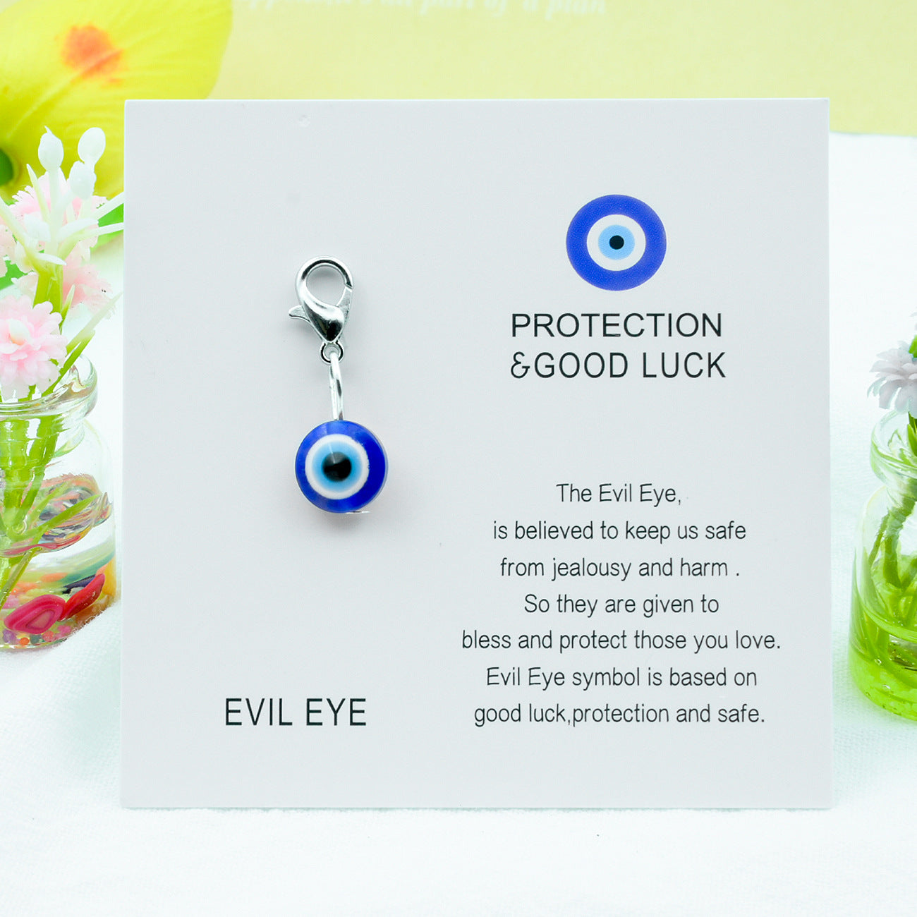 Wholesale Blue Evil Eye Keychain