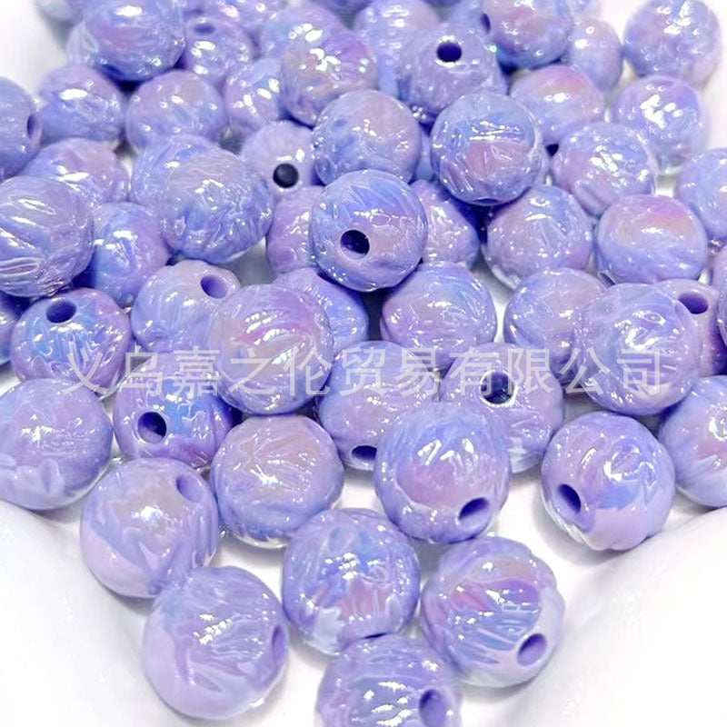 Wholesale 200PCS Baroque Popcorn Acrylic Beads