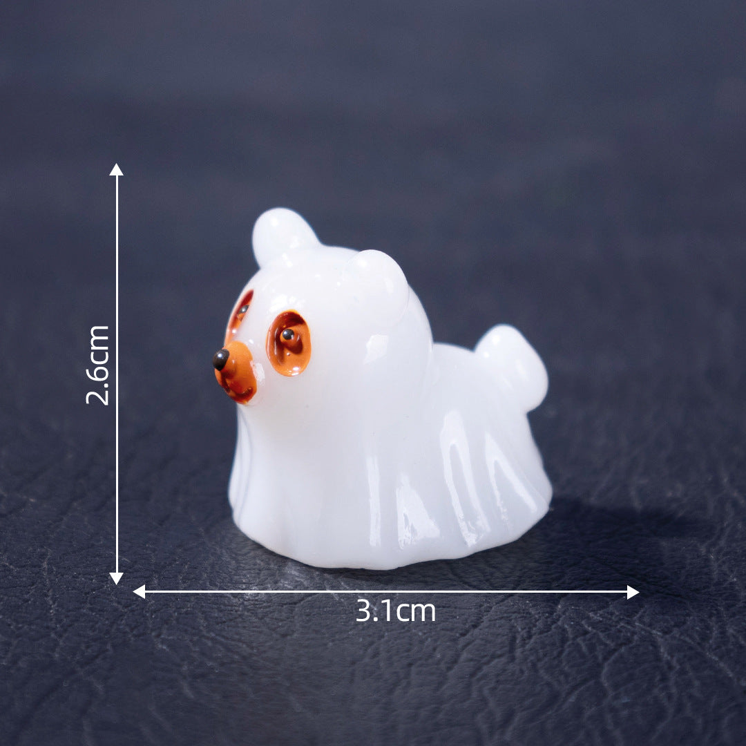 Wholesale  Glow-in-the-Dark Puppy Ghost Doll DIY Decoration Accessory