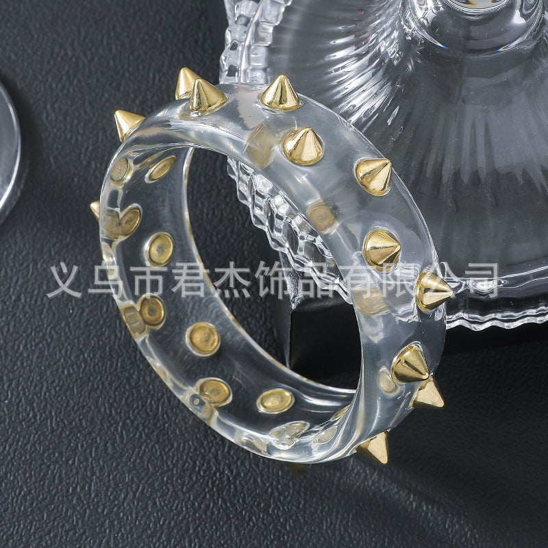 Wholesale Trendy and domineering punk rivet  bracelet