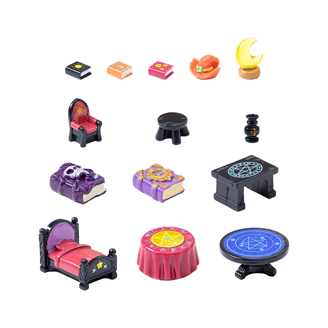 Wholesale Stylish  Miniature Table Chair Set Resin Dollhouse DIY Decor Party Resale