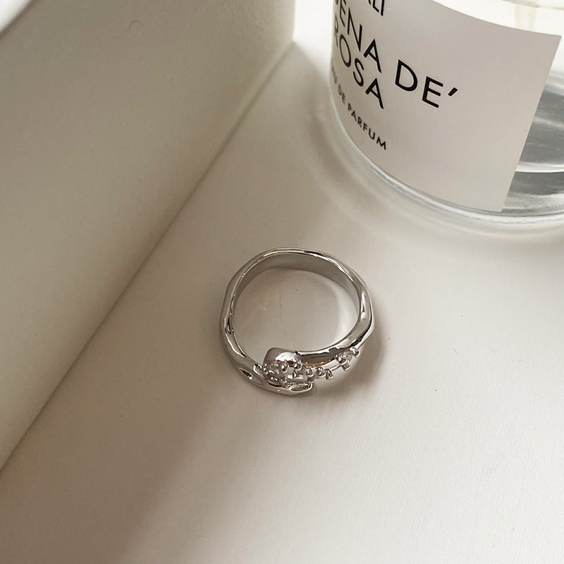 Wholesale Brass Micro Inlaid Zircon Rings