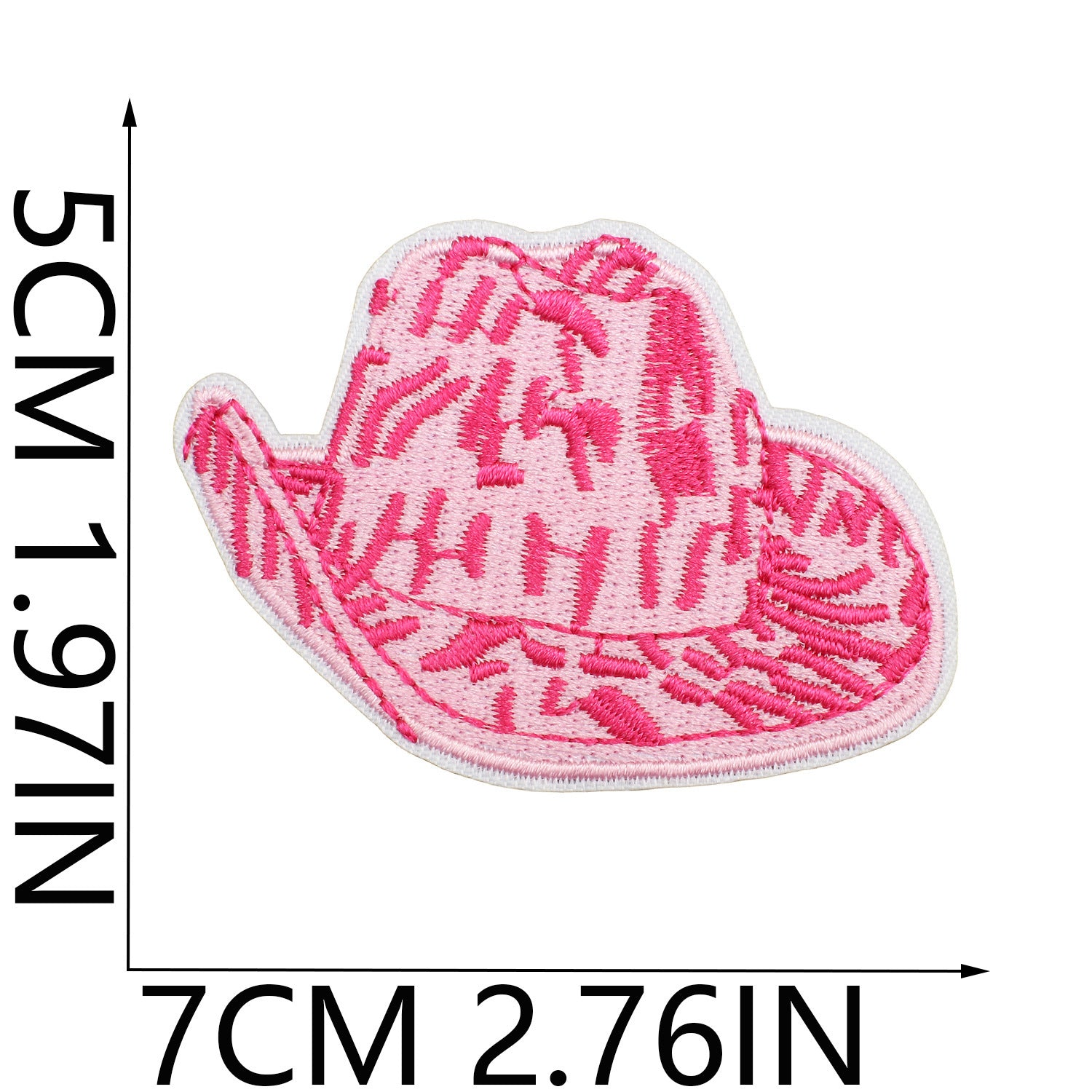 Wholesale Western Cowboy Iron On Embroidery Patch Cactus Cow Head Design Polyester Thread Decorative Clothing Accessory Boutique Gift