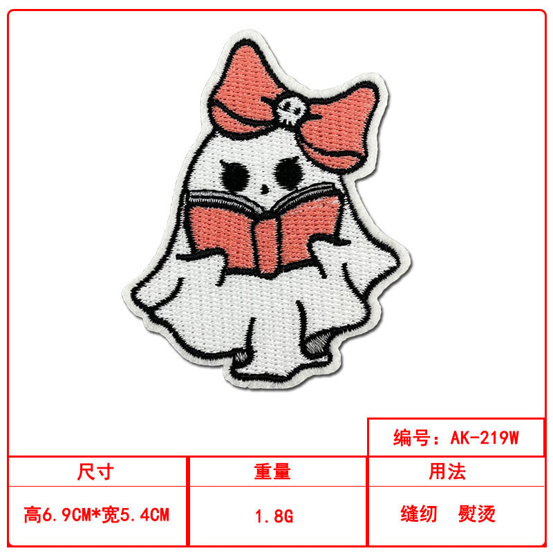 Wholesale Ghost Witch Embroidered Patch