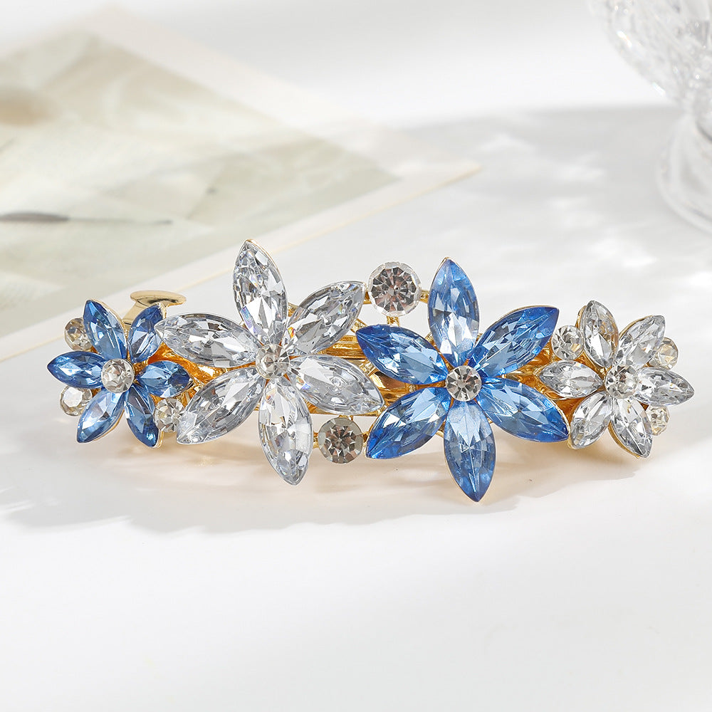 Wholesale Alloy Elegant Medium Spring Clip Hairpin