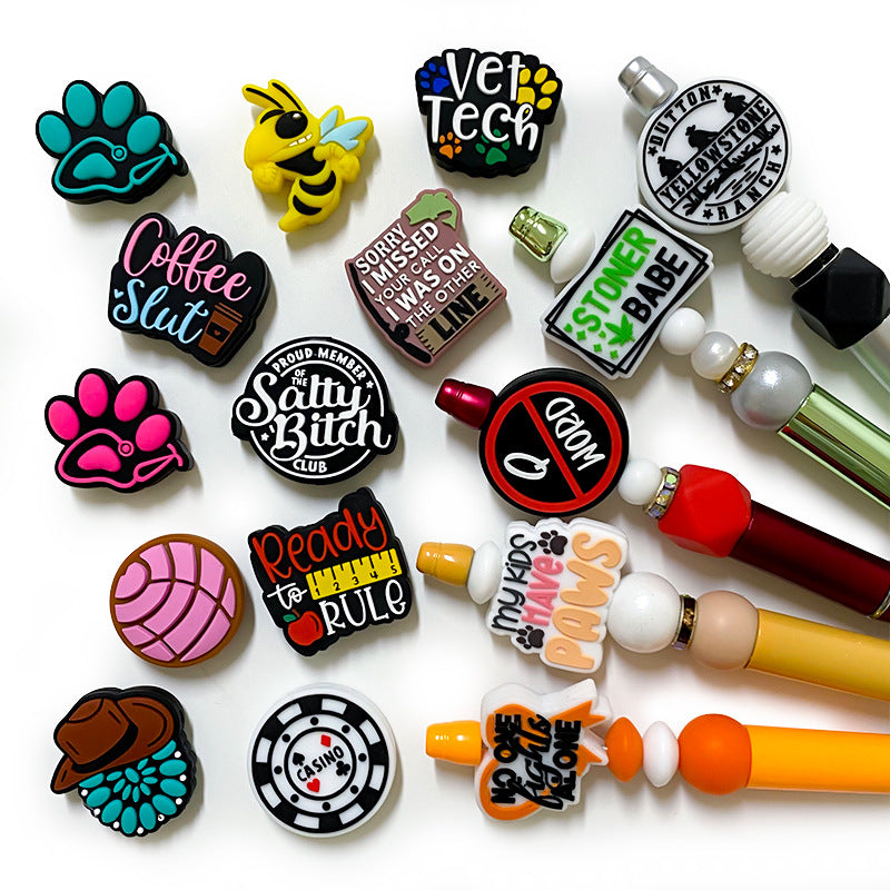 Wholesale 10pcs Creative Beaded DIY Focal Beads