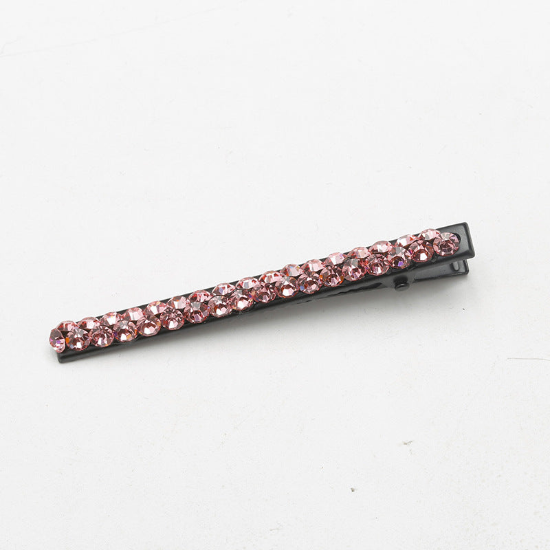 Wholesale Rhinestone Side Hairpins Duckbill Clip for Broken Hair