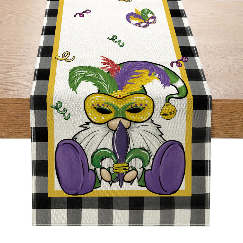 Wholesale of Brazilian Carnival Printed Polyester Tablecloths