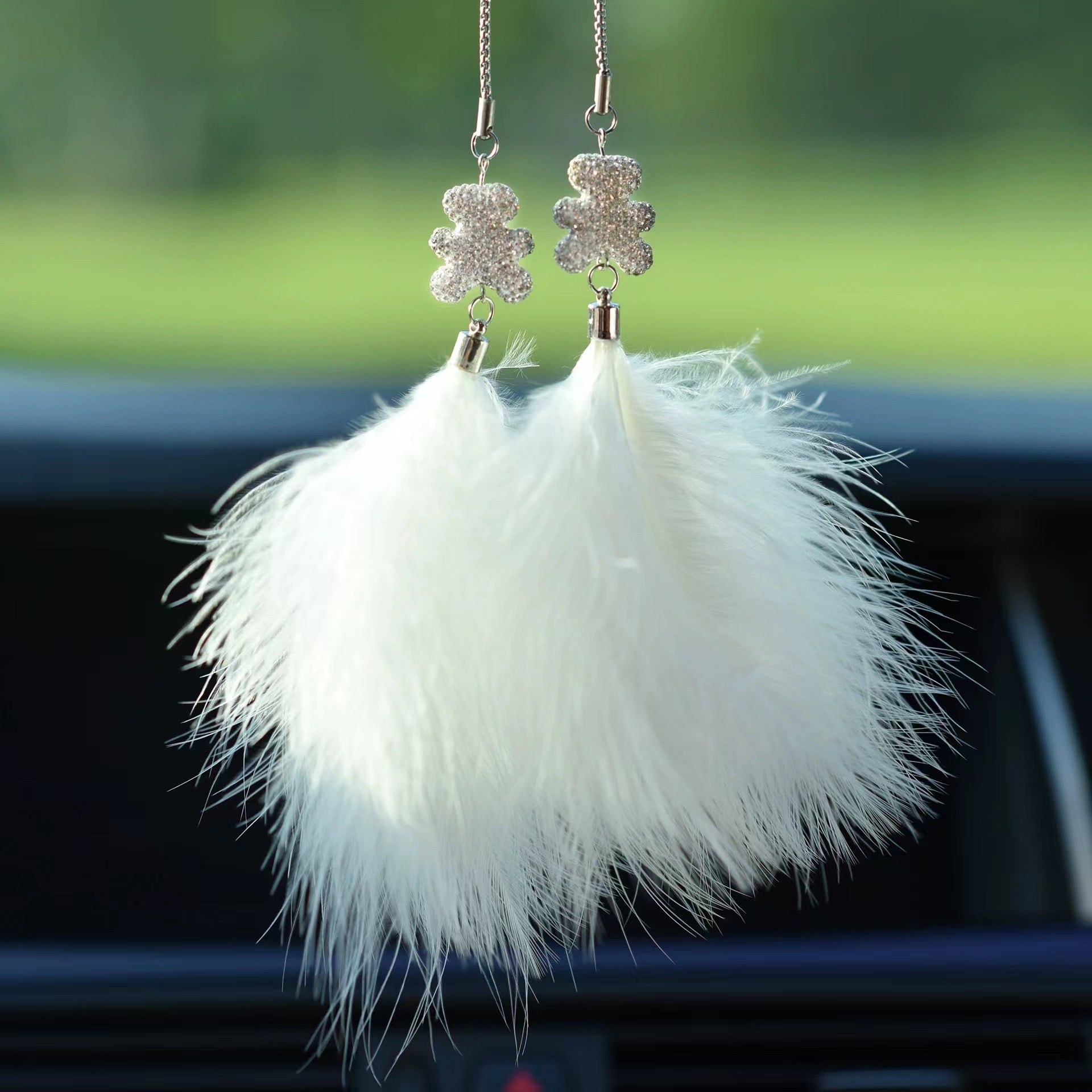 Wholesale Feather Pendant Alloy Car Accessories