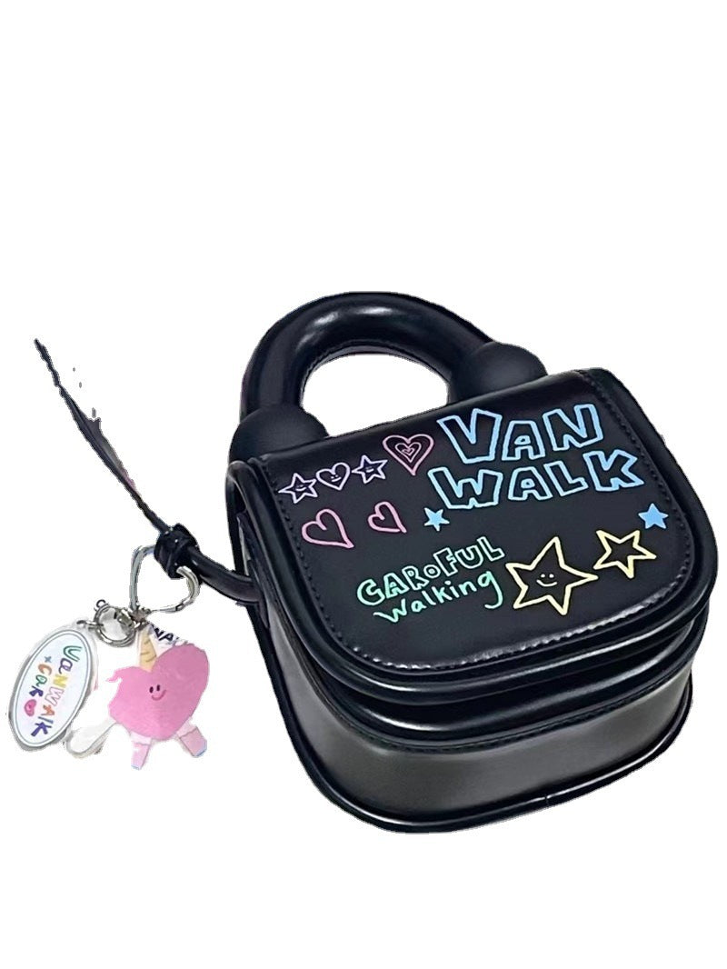 Wholesale Cute Cartoon Graffiti Crossbody Bag