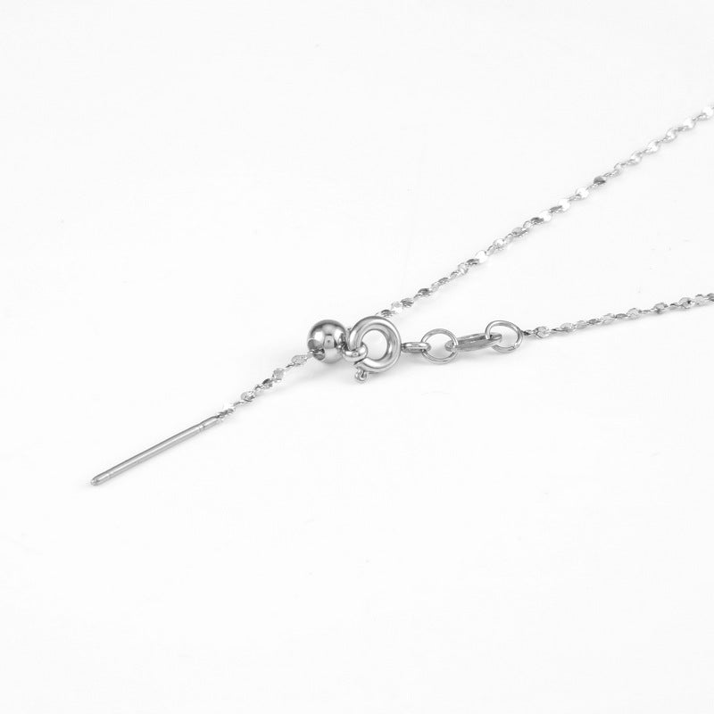 Wholesale Titanium Steel Needle Type DIY With Chain Beaded Stainless Steel Universal Adjusting Chain Necklaces