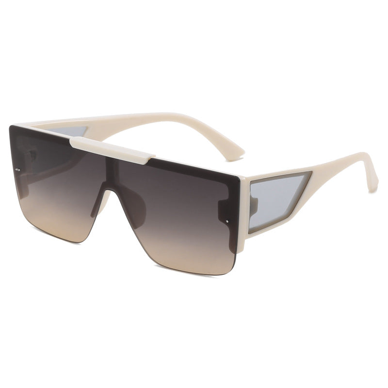 Wholesale PC Frameless Conjoined Square Sunglasses