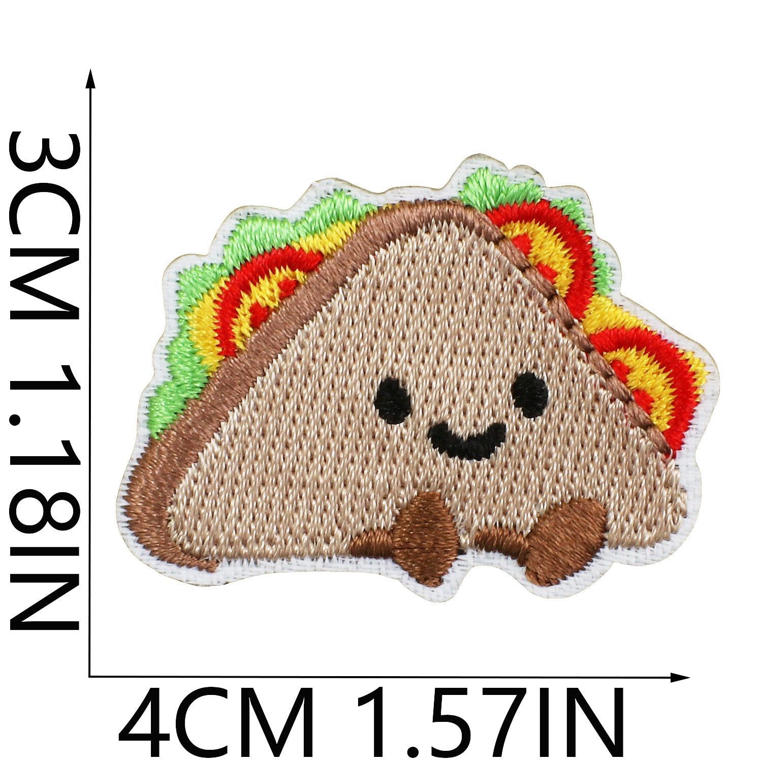 Wholesale Cute Dessert Embroider Cloth Stickers Star Biscuit Stickers Clothes Decoration