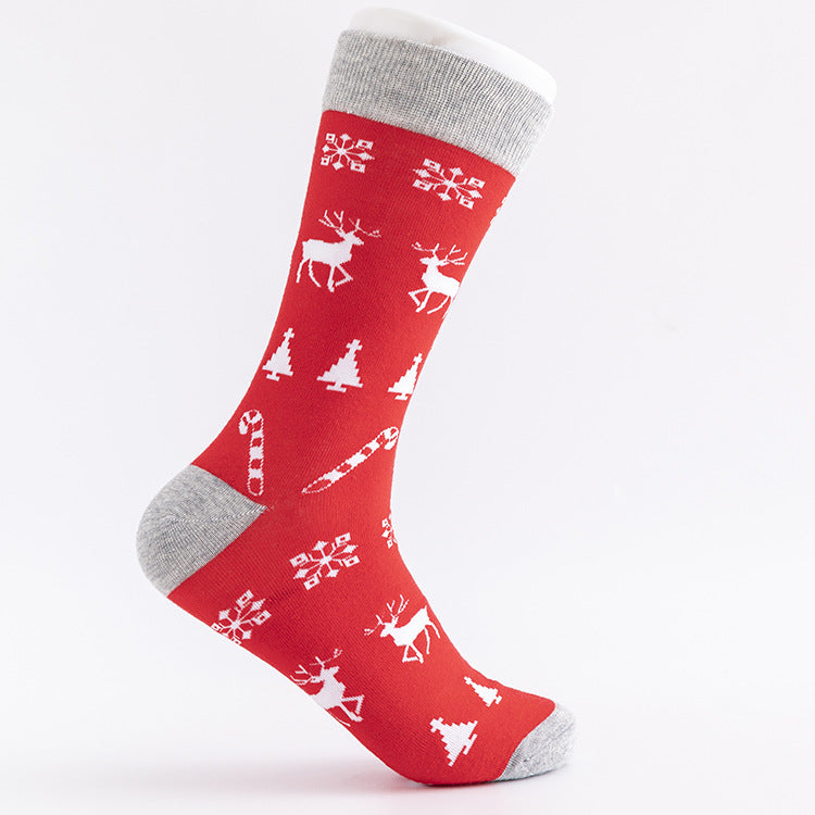 Wholesale Winter Cotton Christmas Men's Stockings