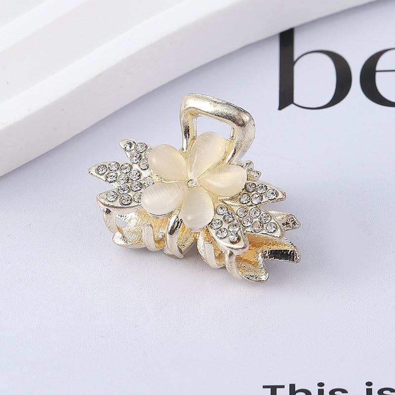 Wholesale Metal Bow Knots Pearl Diamonds Rhinestone  Hair Clips