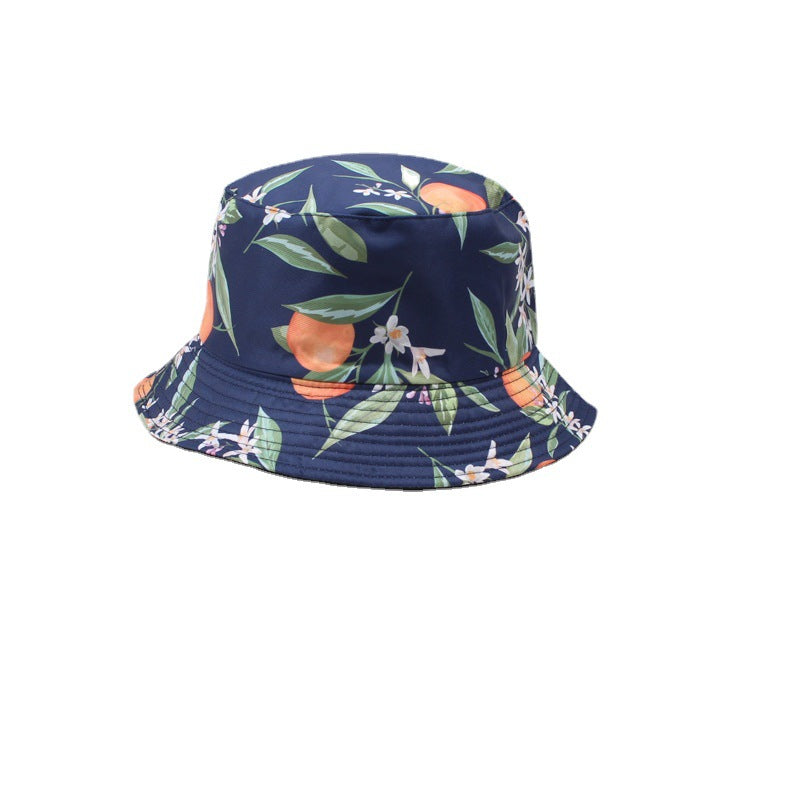 Wholesale Polycotton Tropical Print Fruit Bucket Hat
