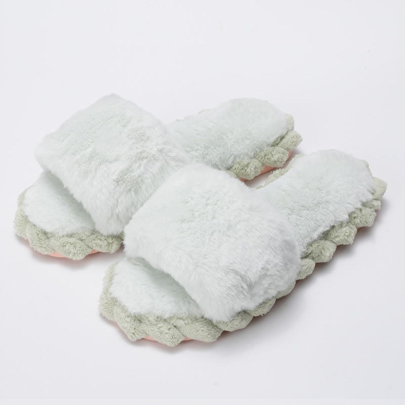 Wholesale Cartoon Autumn and Winter Plush Cotton Slippers