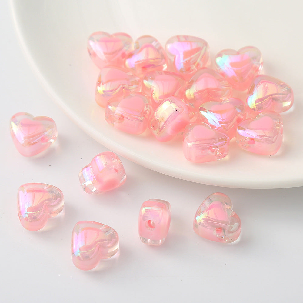 Wholesale 10PCS Acrylic Love Cross Beads