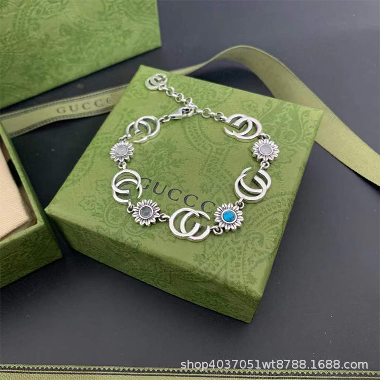 Wholesale Vintage Alphabet Bracelet