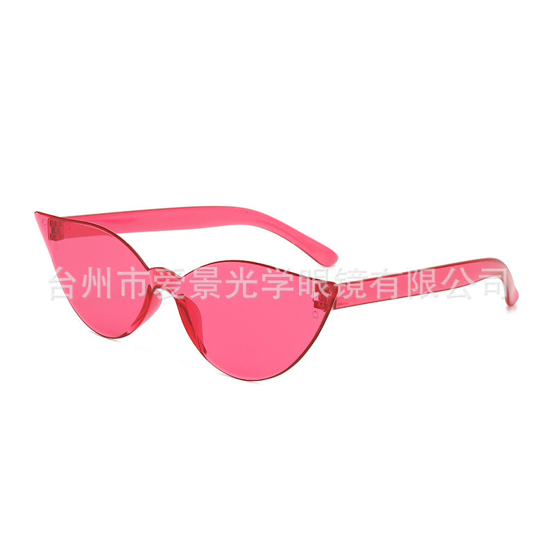 Wholesale Cat Eye Sunglasses Candy Color Sunglasses