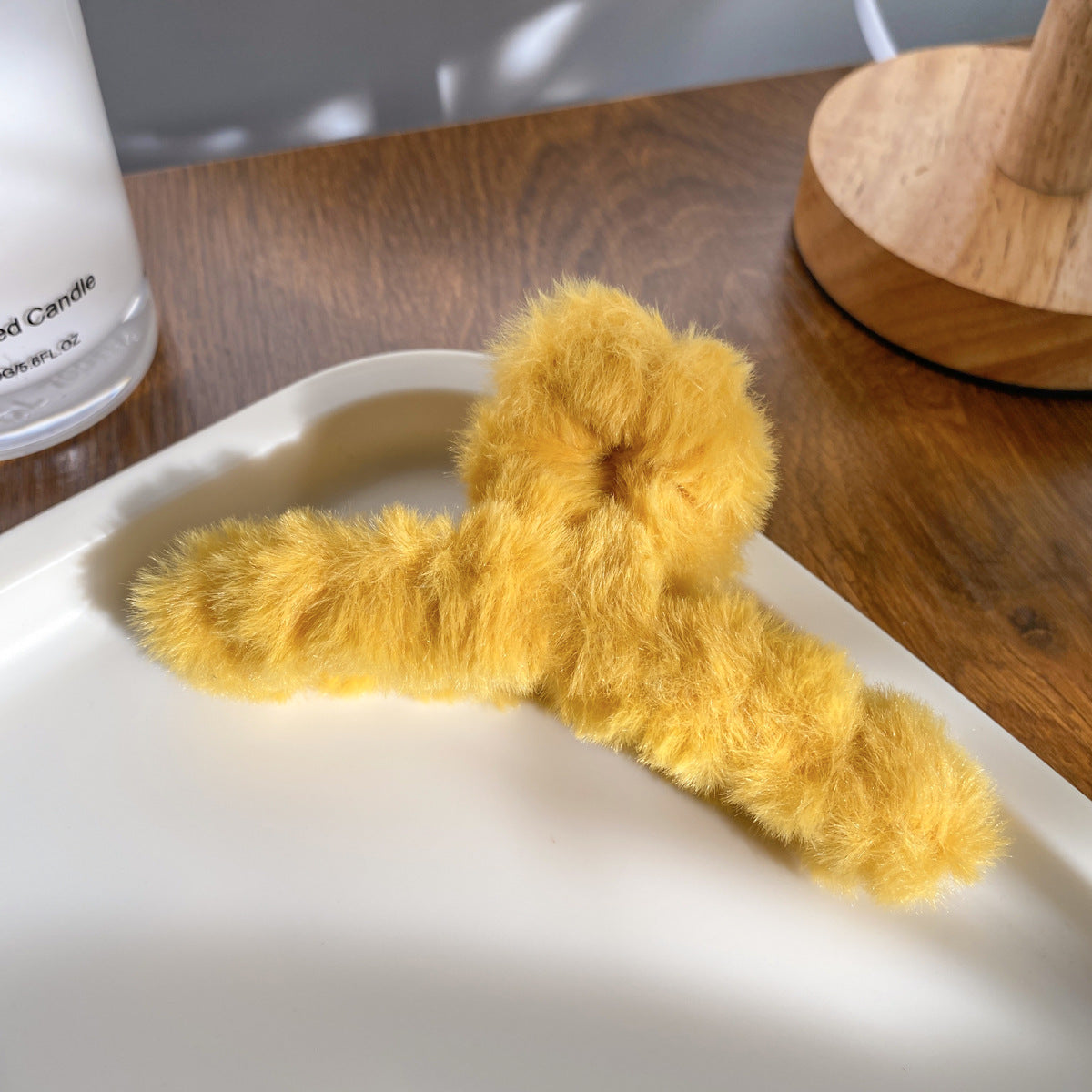 Wholesale Autumn and Winter Plush Fashion Temperament Large Hair Clips