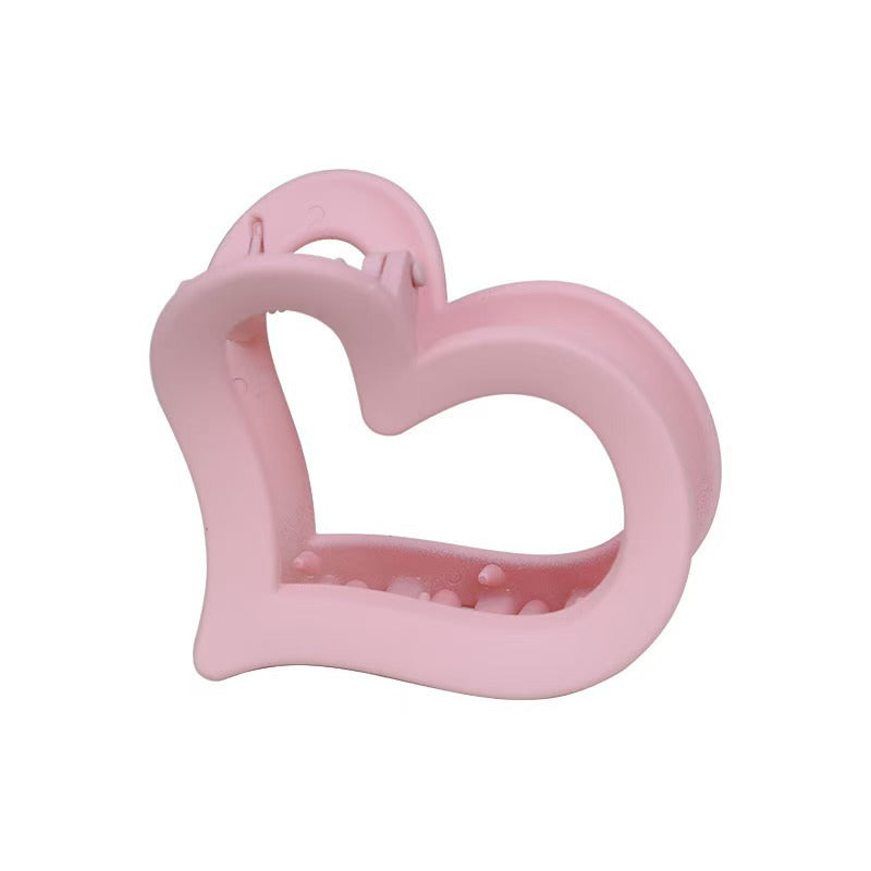 Wholesale Valentine's Day Maillard Style Acrylic Grab Clip Advanced Hair Accessories