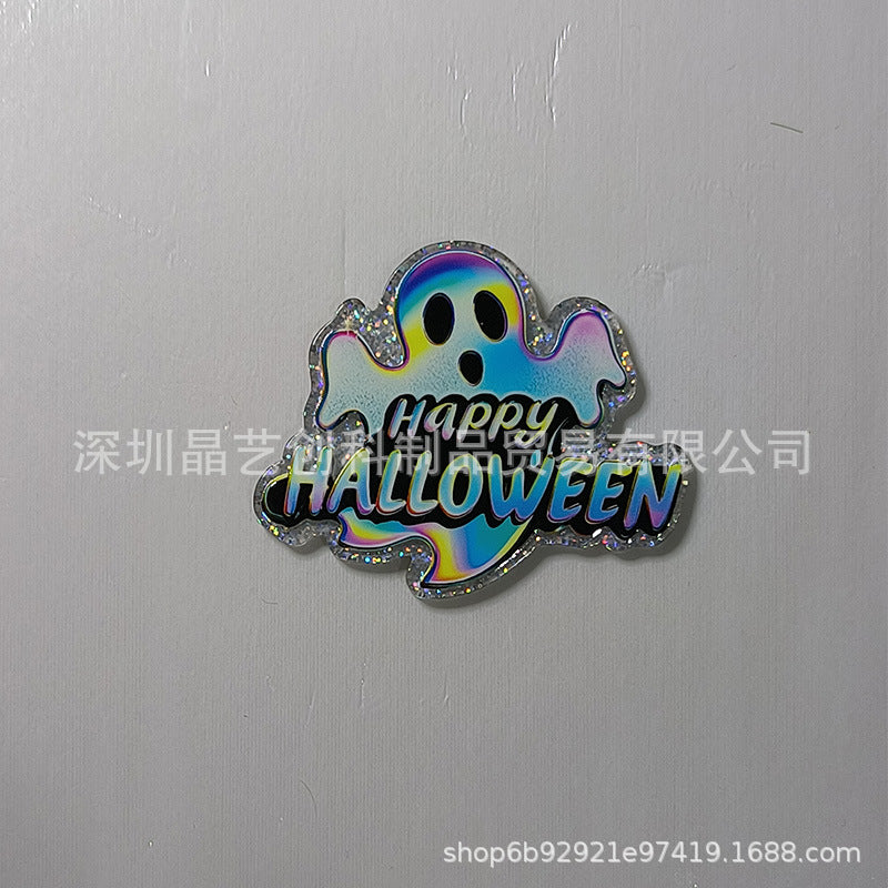Wholesale 10pcs/pack Halloween sequin acrylic DIY accessories