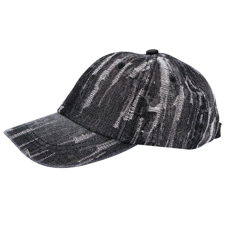 Wholesale Denim Distressed Baseball Caps