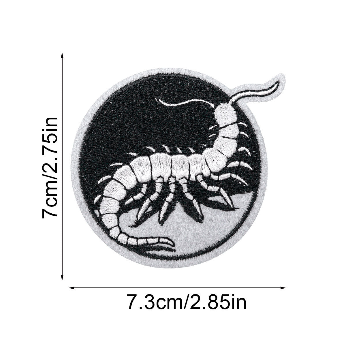 Wholesale Dark Gothic Embroidery Patch