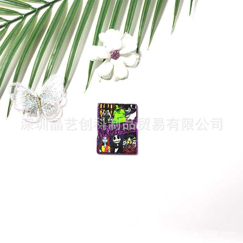 Wholesale 10 pcs/pack Halloween sequin acrylic DIY accessories