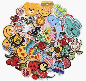 Wholesale Polyester Iron On Astronaut Embroidery Patches Space Rocket Planet Decorative Badges For Clothing Everyday Use
