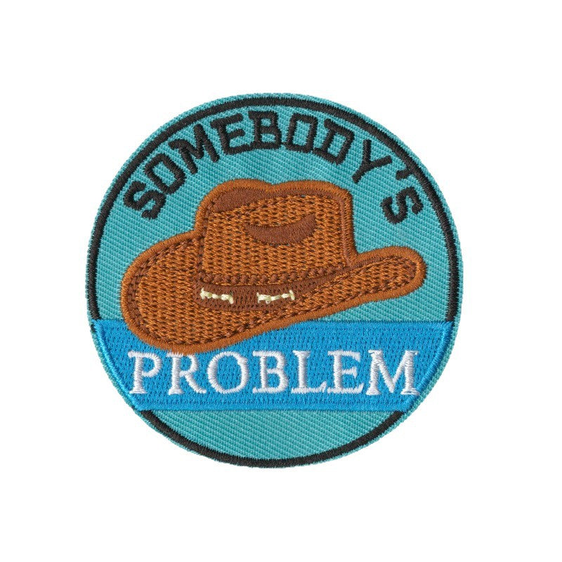 Wholesale Cartoon Cowboy Boot Embroidered Patches Iron On DIY Fashion Accessory For Clothing Gift Boutique Resale