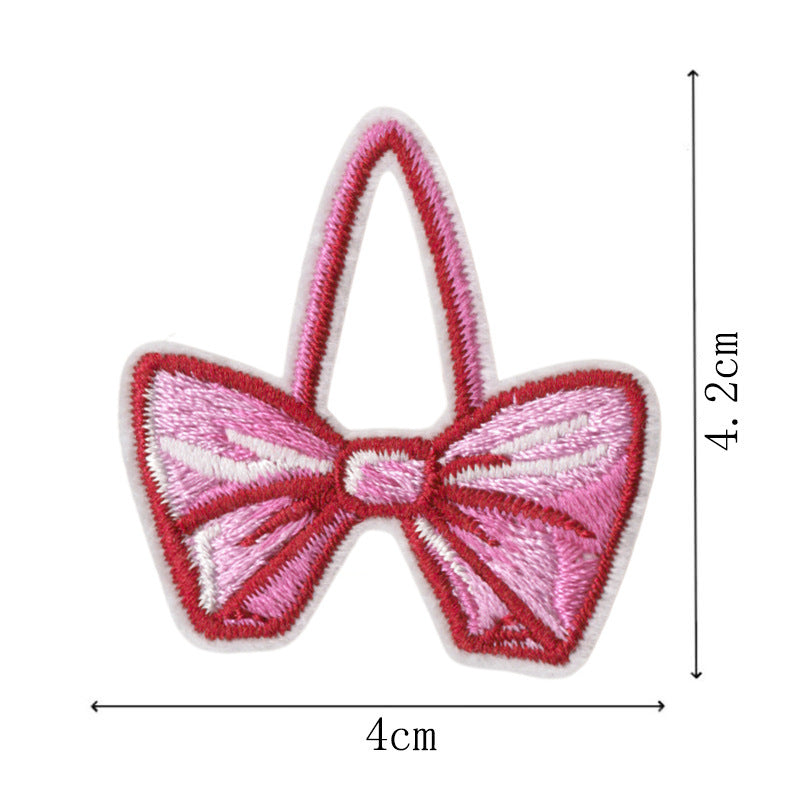 Wholesale Mother S Day Embroidered Patch Set DIY Iron On Applique For Towel And Clothing Decor 23 Pieces
